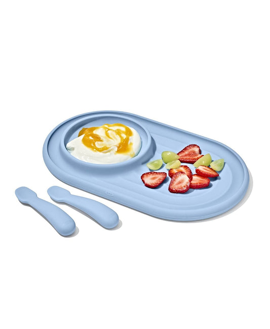 textured-suction-plate-and-spoons-set-3-piece-c2 tot_61177200_developmental-plate-2-spoon-set-dusk_macys_pdp_00_main.jpeg